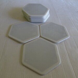 The Sliding Robots Furniture Movers - 12 Pieces - Hexagon - 7 1/4 inches